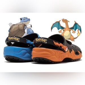 Crocs x Pokémon Classic Clog "Charizard vs. Blastoise  211346-90H